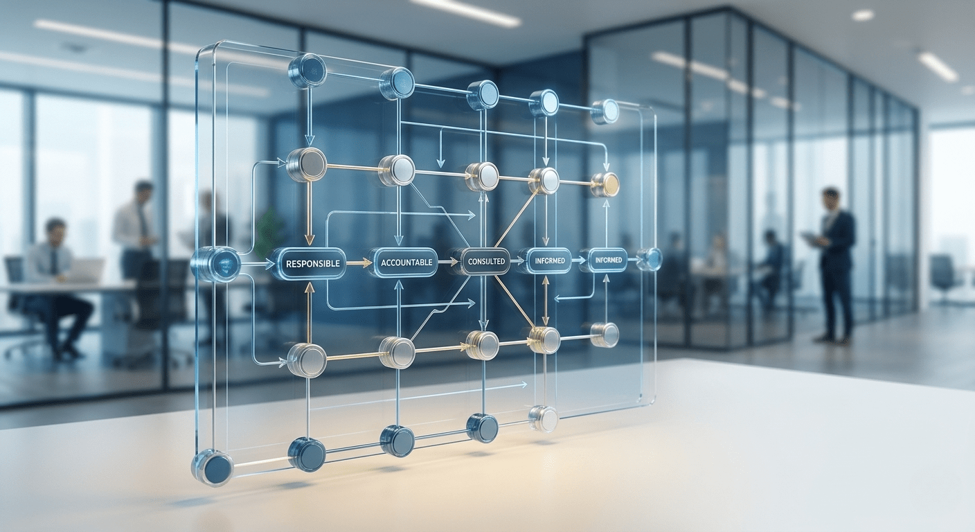 Importancia de la matriz RACI en el modelo operativo de datos
